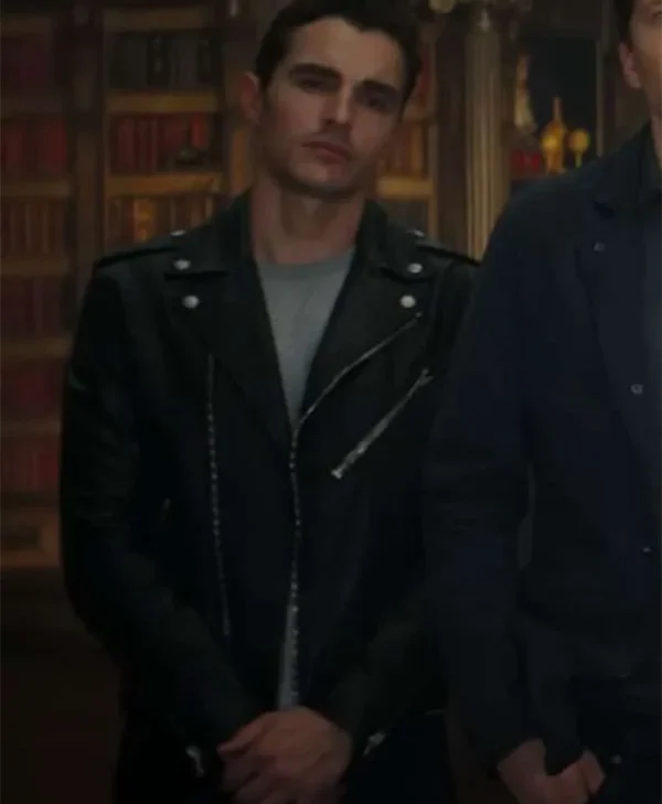 Dave Franco Now You See Me 3 Black Leather Jacket