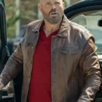David Denman Peacemaker S02 Brown Leather Jacket