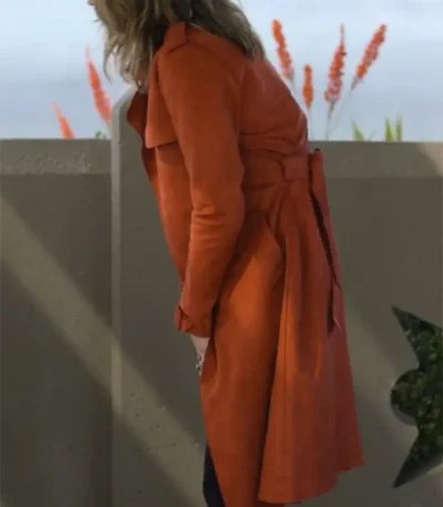 Dead to Me Linda Cardellini Brown Trench Coat