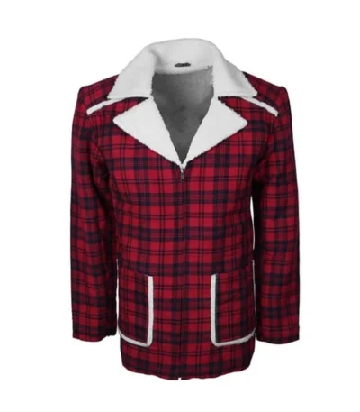 Deadpool Shearling Flannel Jacket