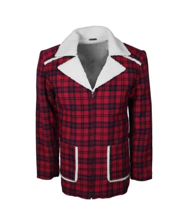 Deadpool Shearling Flannel Jacket