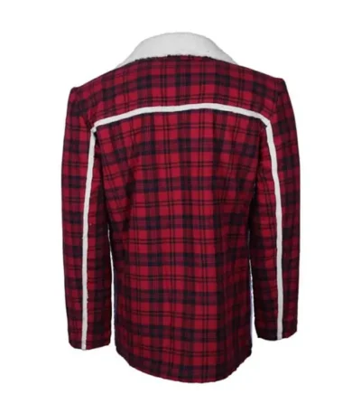 Deadpool Shearling Flannel Jacket