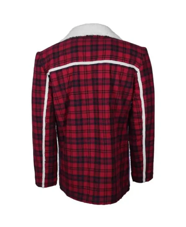Deadpool Shearling Flannel Jacket