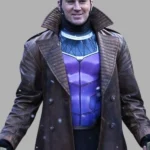 Deadpool and Wolverine 2024 Channing Tatum Brown Leather Coat