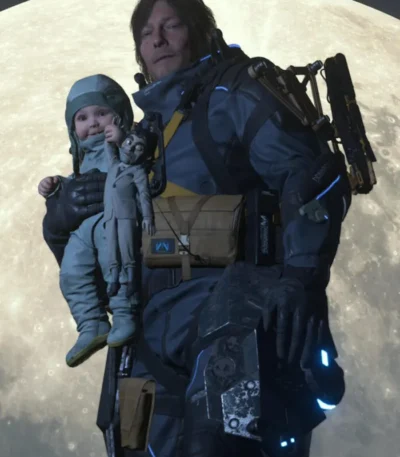 Death Stranding Sam Porter Bridges Grey Jacket