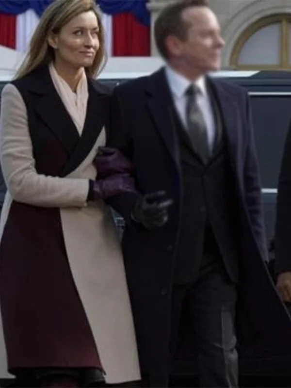 Designated Survivor S01 E10 Alex Kirkman Colorblock Coat