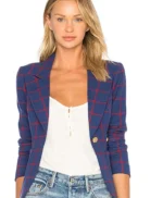 Designated Survivor S2 E11 Emily Rhodes Blue Check Blazer