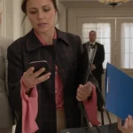 Designated Survivor S3 E2 Emily Rhodes Check Coat