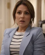 Designated Survivor S3 E3 Emily Rhodes Blue Blazer