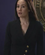Designated Survivor S3 E6 Maggie Q Black Blazer