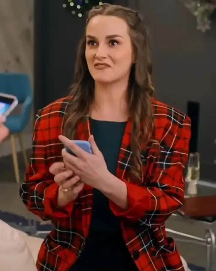 Destination Christmas 2022 Eva Tavares Red Blazer Destination Christmas 2022 Eva Tavares Red Blazer