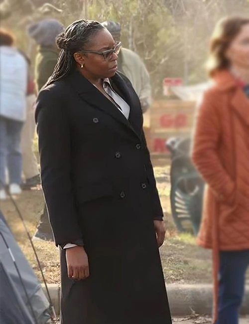 Detective Shaker Found 2023 Black Long Coat Detective Shaker Found 2023 Black Long Coat