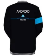 Detroit Become Human Connor Black Varsity Jacket
