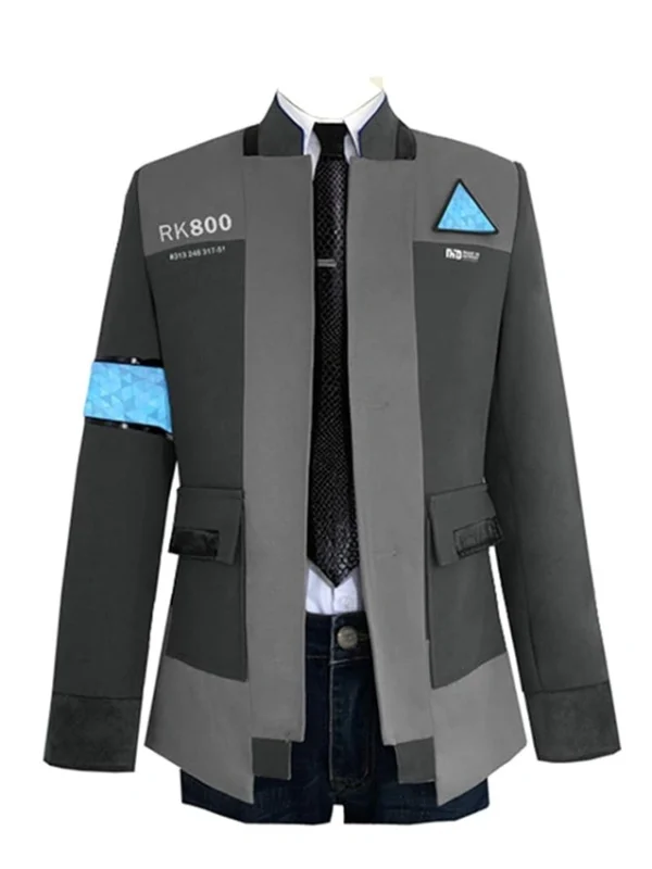 Detroit Become Human Connor RK800 Grey Jacket