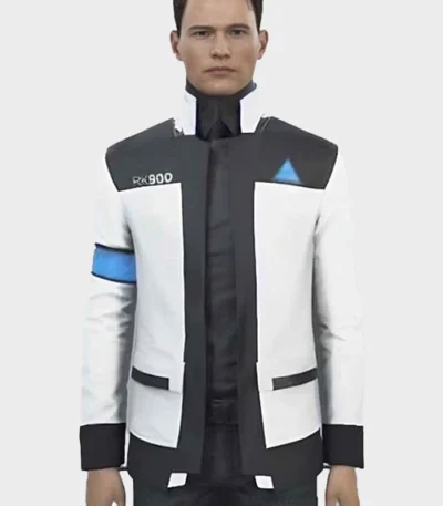 Detroit Become Human Connor RK-900 White Jacket