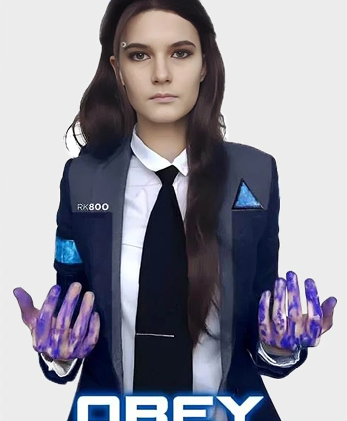 Detroit Become Human RK800 Kara Cotton Jacket Detroit Become Human RK800 Kara Cotton Jacket