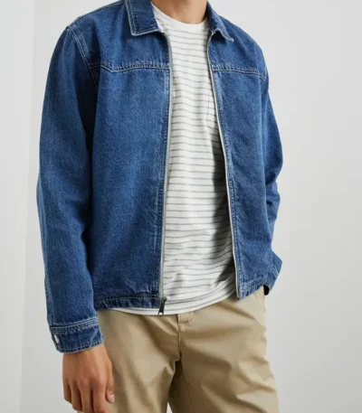 Devin Goosebumps S02 Blue Denim Jacket