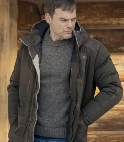Dexter New Blood Dexter Morgan Brown Hood Jacket
