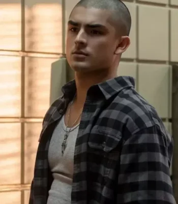 Diego Tinoco On My Block S04 Plaid Jacket