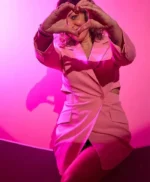 Director Molly McGlynn Fitting In 2024 Pink Blazer