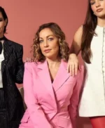 Director Molly McGlynn Fitting In 2024 Pink Blazer