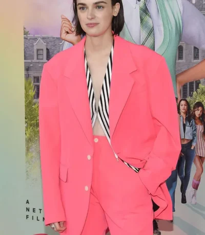 Do Revenge Ava Capri Pink Suit