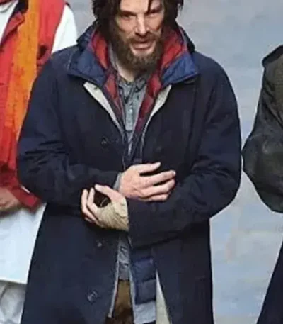 Doctor Strange Benedict Cumberbatch Blue Cotton Coat