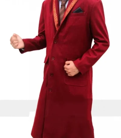 Doctor Strange Benedict Cumberbatch Long Red Coat