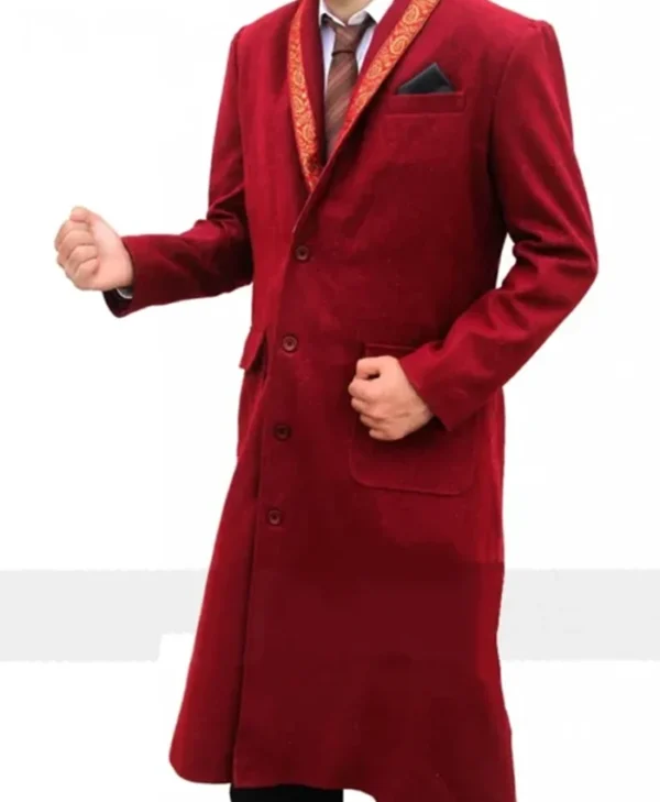 Doctor Strange Benedict Cumberbatch Long Red Coat