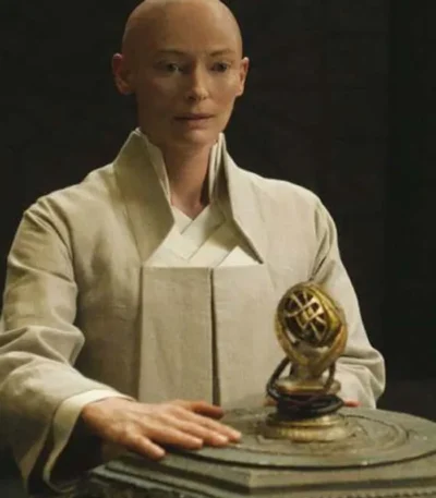 Doctor Strange Tilda Swinton Long White Coat