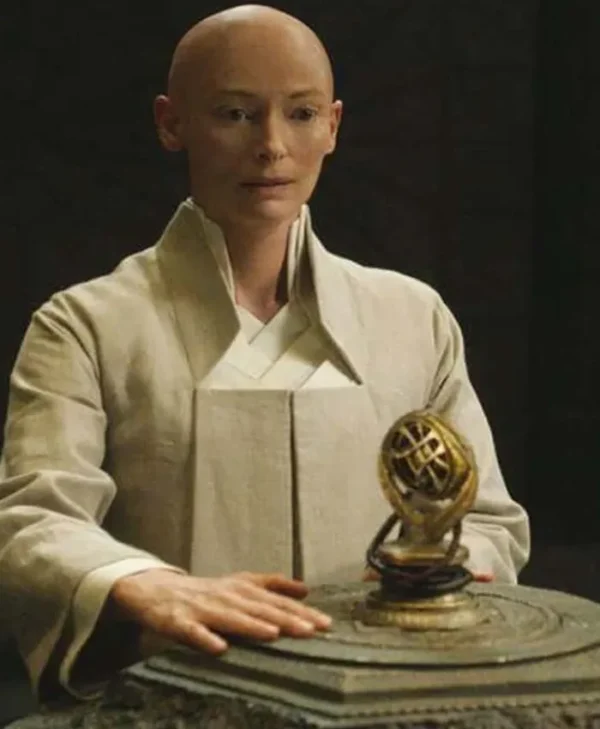 Doctor Strange Tilda Swinton Long White Coat
