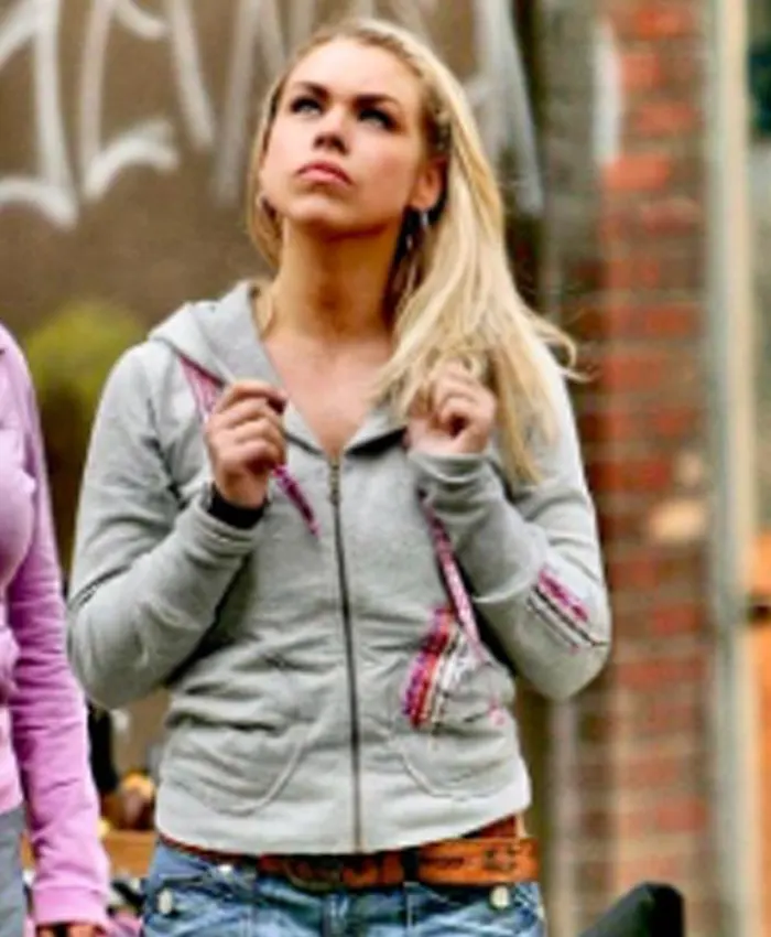 Doctor Who S02 Rose Tyler Grey Jacket Doctor Who S02 Rose Tyler Grey Jacket