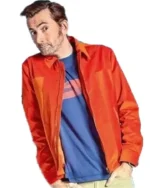Doctor Who S14 David Tennant Orange Jacket