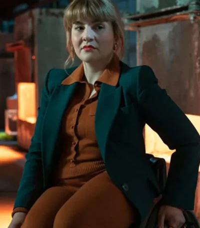 Doctor Who S14 Ruth Madeley Black Blazer