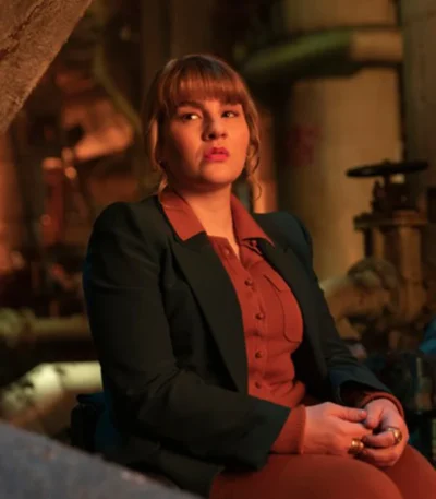 Doctor Who S14 Ruth Madeley Black Blazer