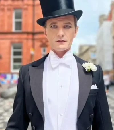 Doctor Who S14 Neil Patrick Harris Black Tailcoat