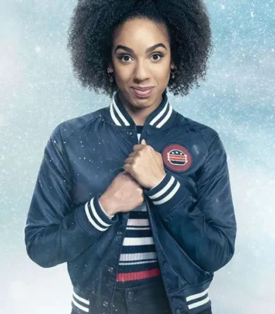 Doctor Who Twice Upon A Time Bill Satin Jacket