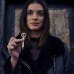 Dodge Locke and Key Laysla De Oliveira Black Jacket