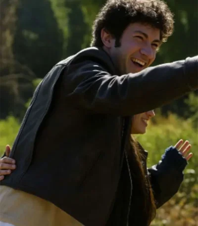 Dominic Sessa Now You See Me 3 Brown Leather Jacket