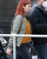 Don’t Look Up Kate Dibiasky Varsity Bomber Jacket