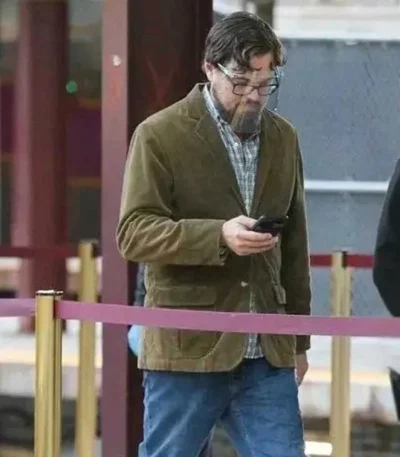Don’t Look Up Leonardo DiCaprio Cord Blazer Jacket