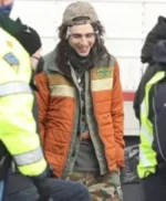 Don’t Look Up Yule Orange Puffer Jacket