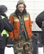 Don’t Look Up Yule Orange Puffer Jacket