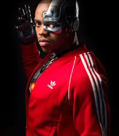 Doom Patrol S04 Cyborg Red Track Suit