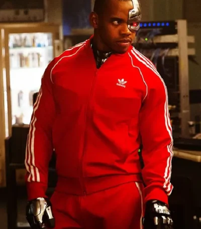 Doom Patrol S04 Cyborg Red Track Suit