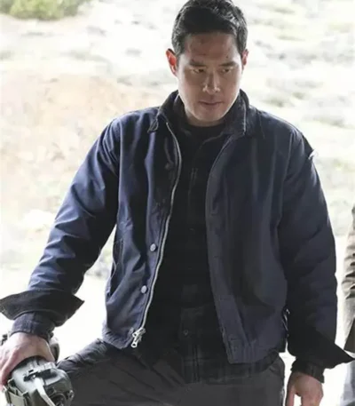 Dr. Ben Song Quantum Leap Blue Cotton Jacket