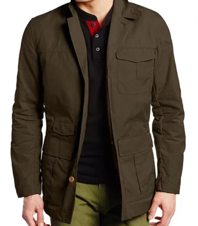 Dr. Ravi Chakrabarti Izombie Brown Cotton Jacket