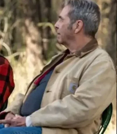 Dreamin Wild 2023 Beau Bridges Brown Cotton Jacket