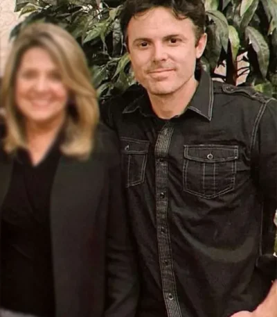Dreamin Wild 2023 Casey Affleck Black Cotton Jacket