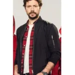 EL Professor Money Heist Black Cotton Jacket